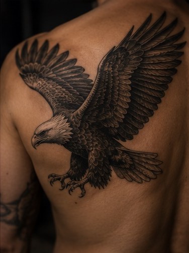 Black and grey tattoo portfolio image
