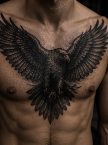 Black and grey tattoo portfolio image